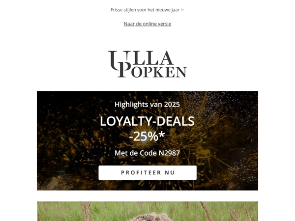 LOYALTY-DEALS met 25% korting ✨