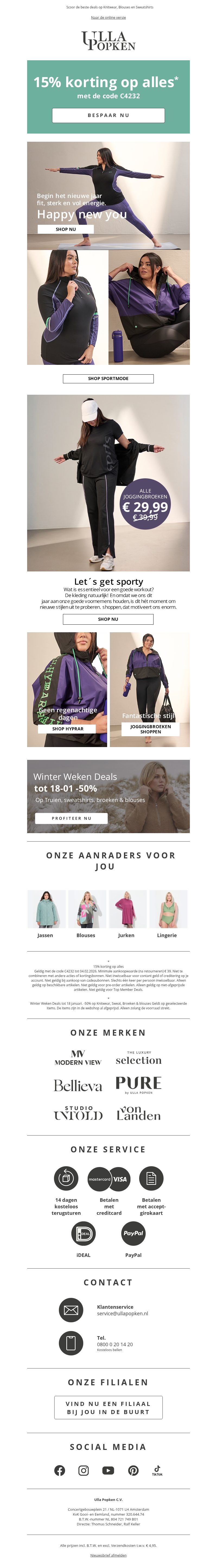 Shop nu! 💥 15% korting op ALLES Shop nu! 💥 15% korting op ALLES