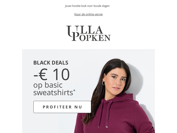Sweats-Deal 🛍️ -10€ op je favoriete sweats