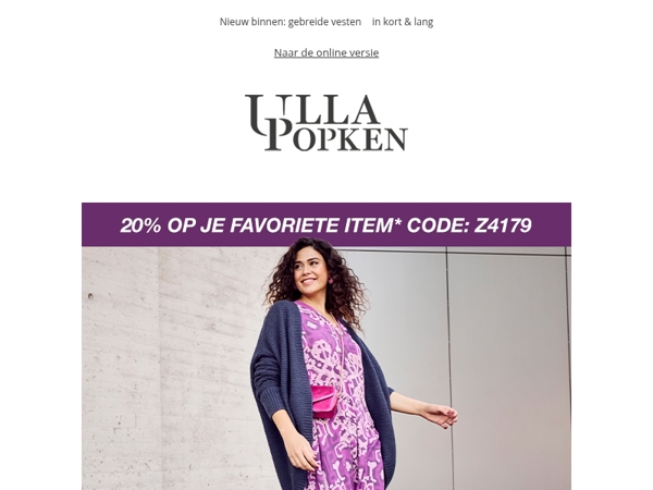 -20% op je nieuwe Must-have ⏳