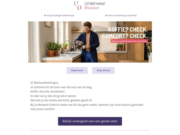 De juiste basis voor een moeiteloze start van je dag ☀️