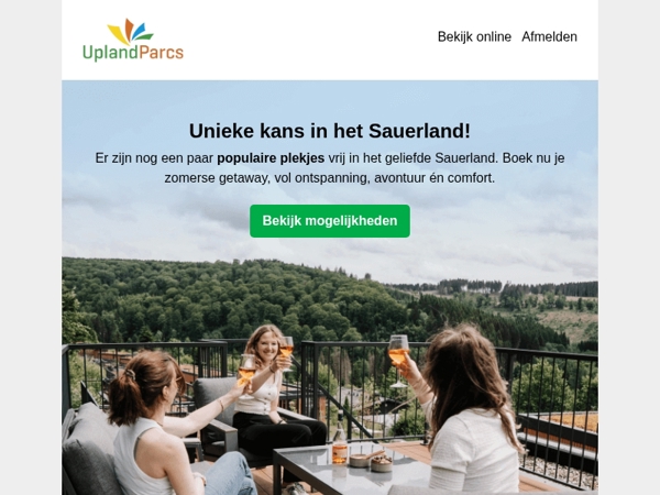 Unieke kans: zomerplezier in het Sauerland