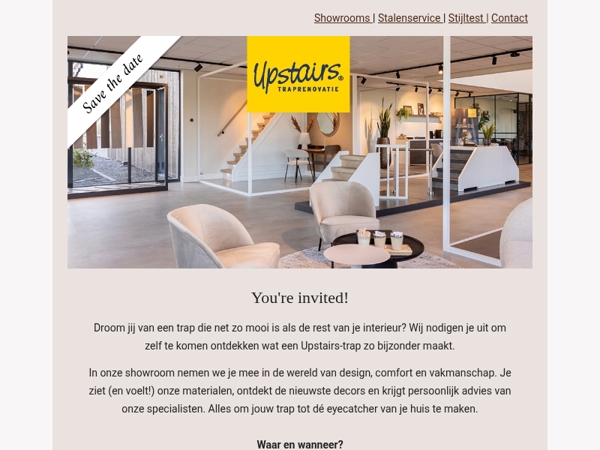 Save the date? Je bent van harte uitgenodigd!