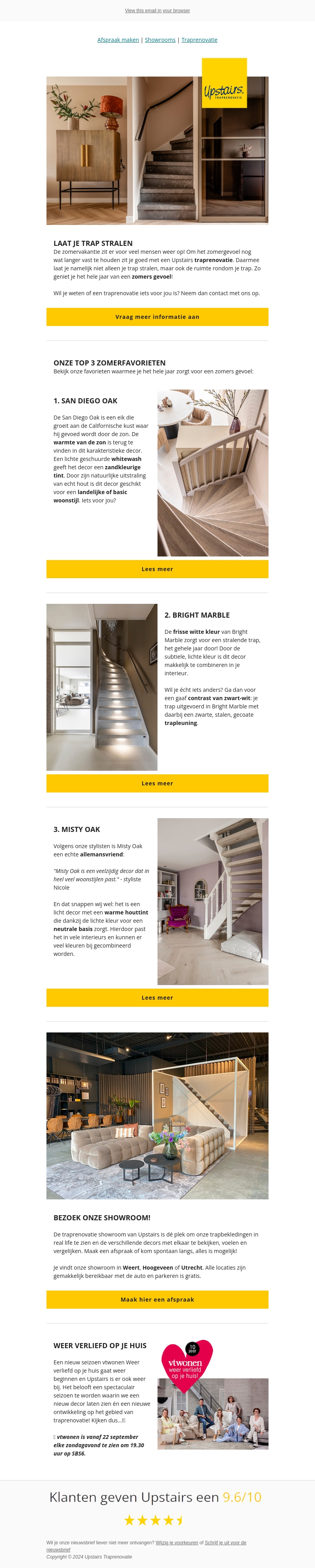 Houd de zomer vast met Upstairs Traprenovatie☀️ Houd de zomer vast met Upstairs Traprenovatie☀️