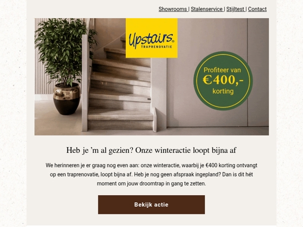 💛 Laatste weken: profiteer nog van €400 winterkorting