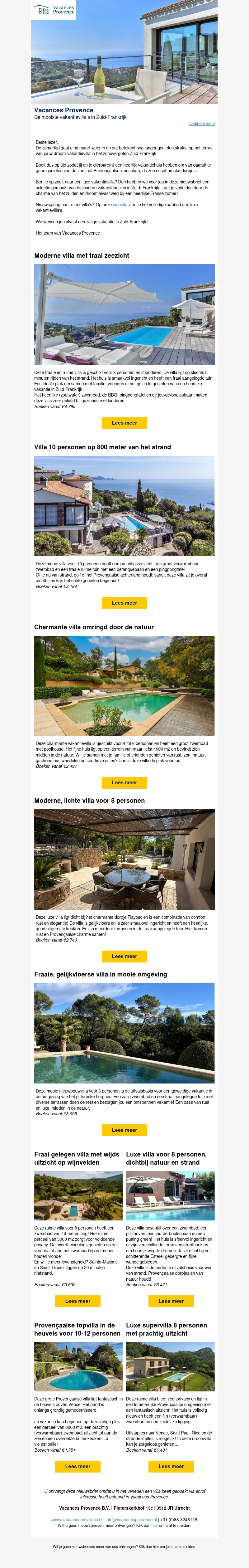 Voorjaar in de Provence: zon, rust & de mooiste villa's Voorjaar in de Provence: zon, rust & de mooiste villa's