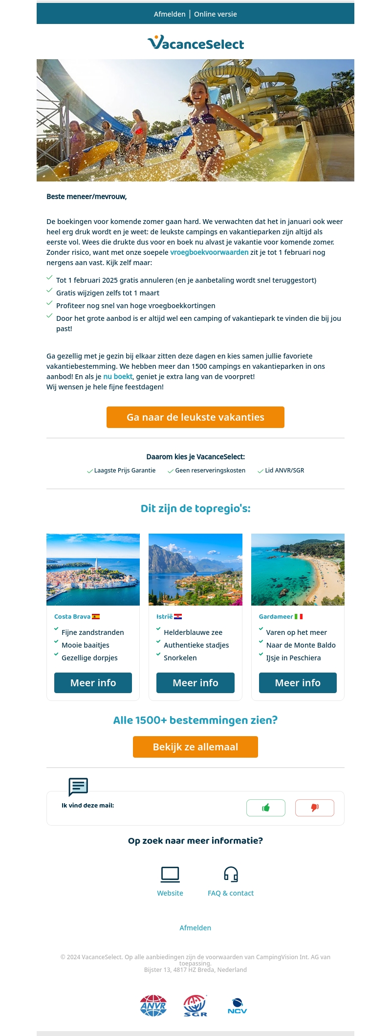 Boek nu: januari wordt heel druk! Boek nu: januari wordt heel druk!