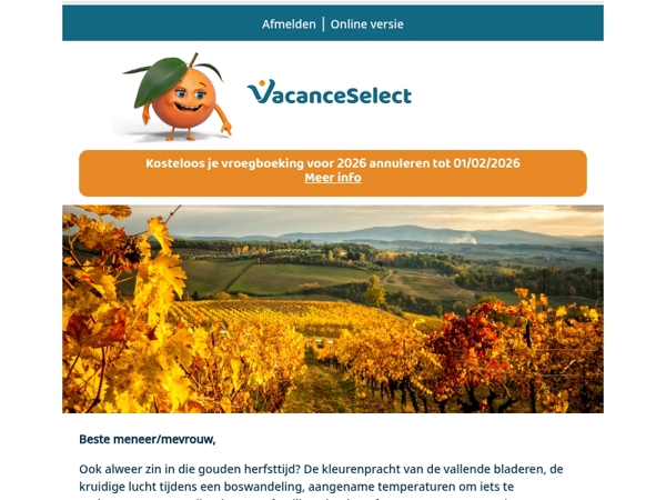 Heb jij al plannen voor de herfstvakantie?