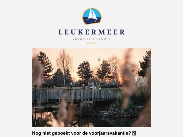 Er even tussenuit in de voorjaarsvakantie 🤩