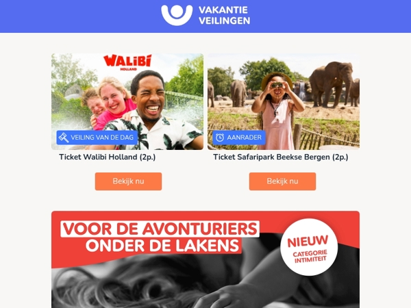 Walibi Holland, Safaripark Beekse Bergen én meer!