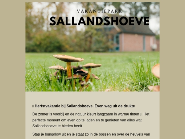 🍂 Herfstvakantie bij Sallandshoeve – Ontdek de natuur en kom tot rust