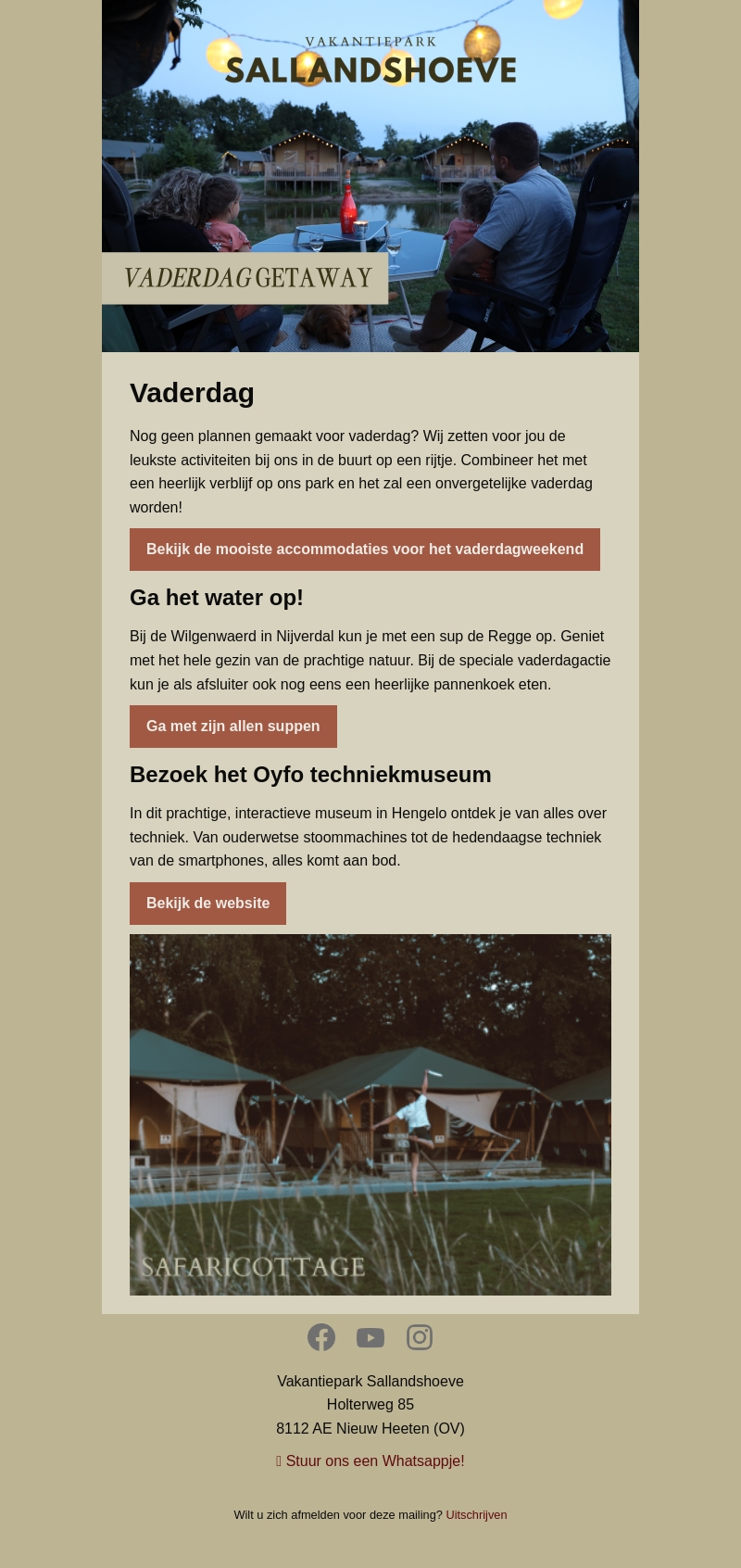 Vaderdag bij de Sallandse Heuvelrug Vaderdag bij de Sallandse Heuvelrug