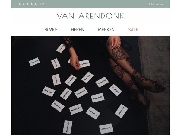 🔈 Final sale is here.