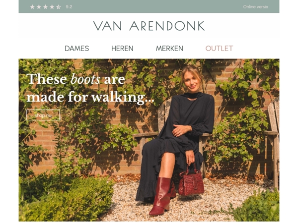 These boots are made for walking! 👢