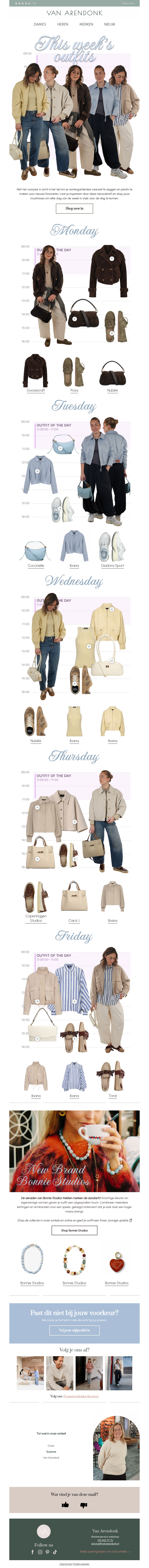 New week, new style: ontdek de nieuwste looks! New week, new style: ontdek de nieuwste looks!