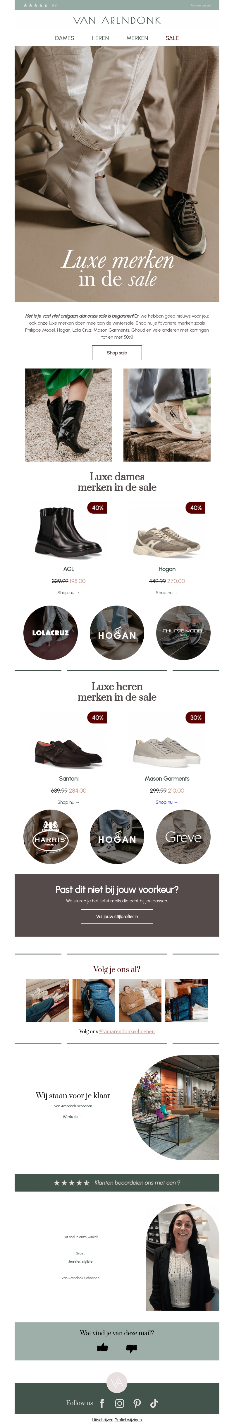 Onze luxe merken in de sale! β¨ Onze luxe merken in de sale! β¨