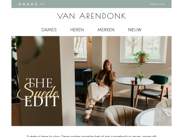 Spring in suède.  🌸