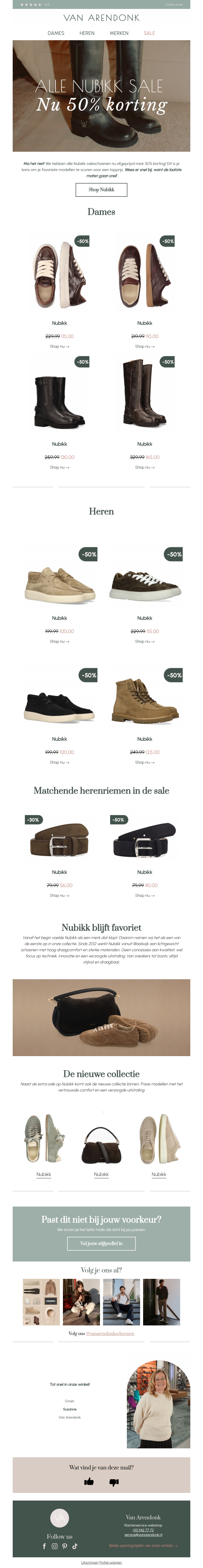 Shop nu Nubikk saleschoenen met 50% korting! Shop nu Nubikk saleschoenen met 50% korting!