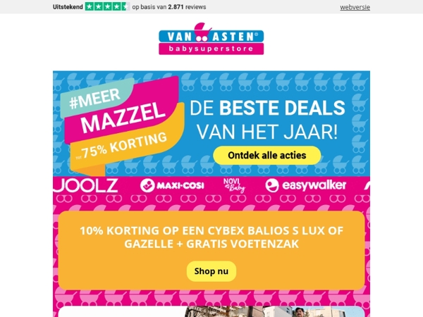 #MEERMAZZEL - Mega deals, mega korting! 🤩