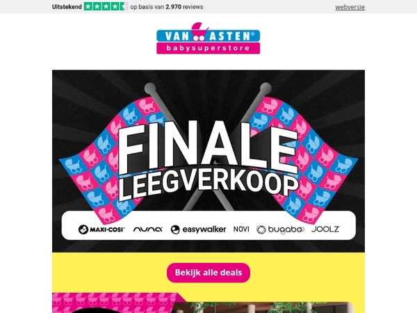 Kortingen die je niet wilt missen tijdens de Finale Leegverkoop!