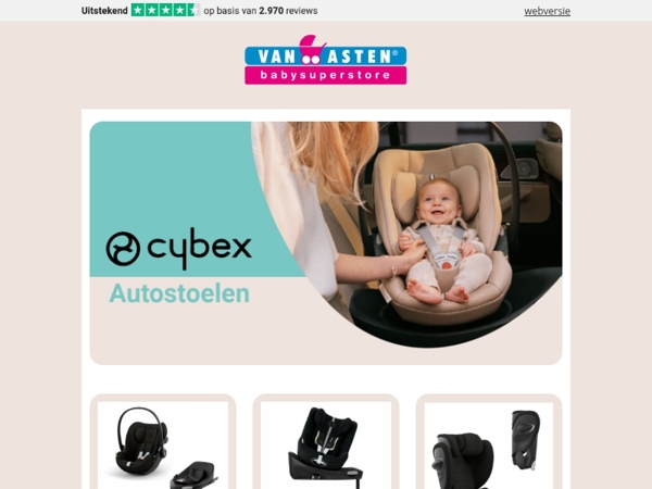 De beste Autostoeltjes vind je bij van Asten Babysuperstore!