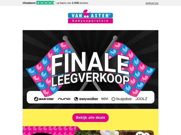 Pak je kans tijdens de Finale Leegverkoop 🤩