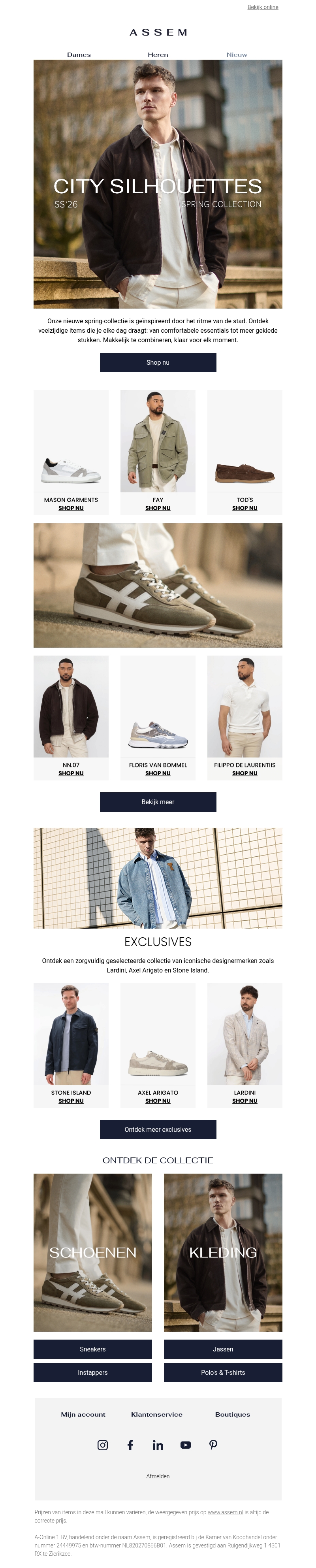 New spring arrivals New spring arrivals