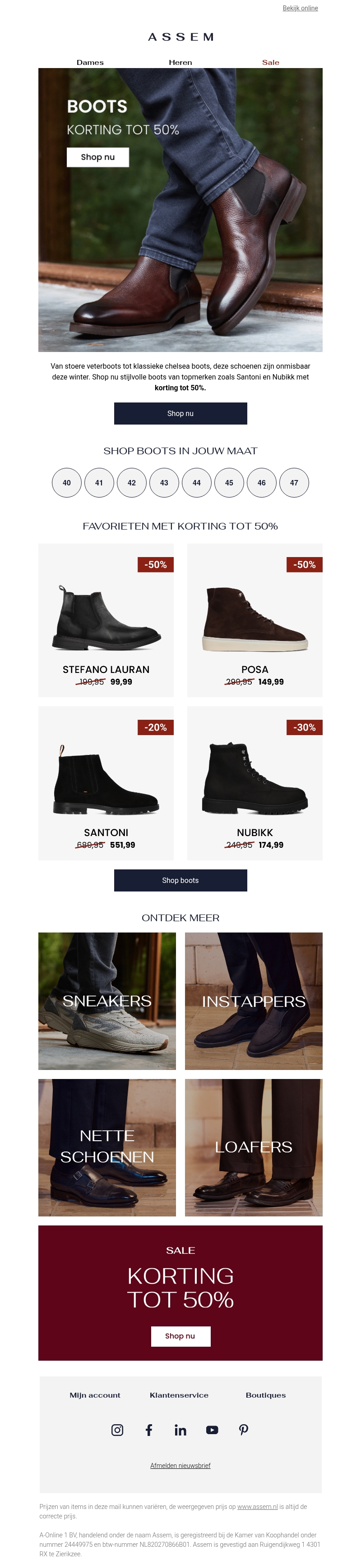 SALE | Boots met korting tot 50% 🙌 SALE | Boots met korting tot 50% 🙌