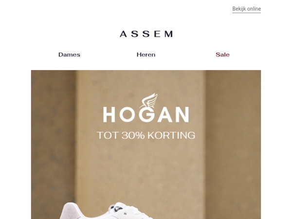 Tot 30% korting op Hogan 🔥
