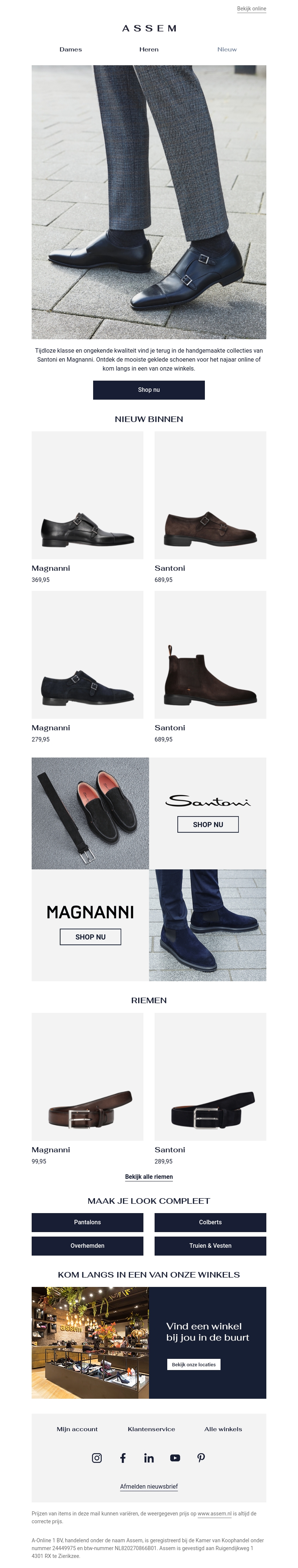 Uitgelicht: Santoni & Magnanni Uitgelicht: Santoni & Magnanni