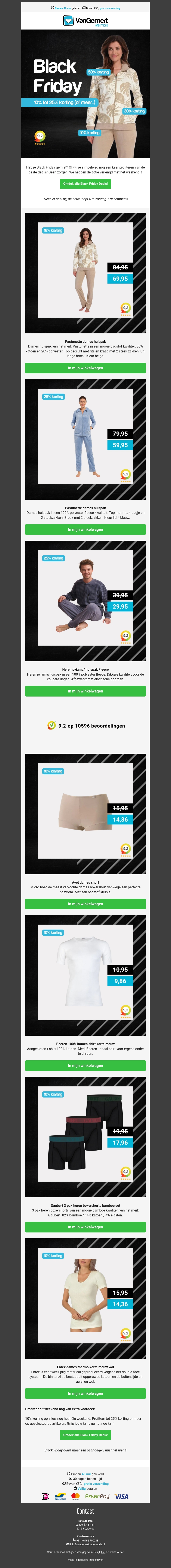 🎉 Goed nieuws: Black Friday verlengd! 🎉 Goed nieuws: Black Friday verlengd!