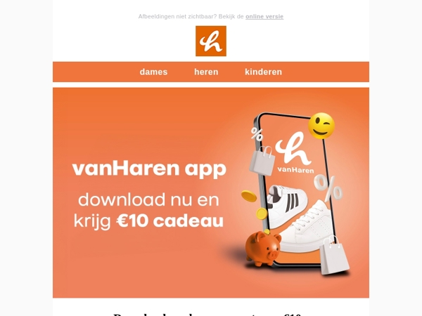 €10 cadeau voor jou! Vier de lancering van onze app 🎉