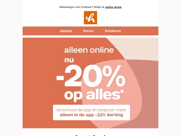 🚨 Laatste kans! -22% op ALLES 🚨