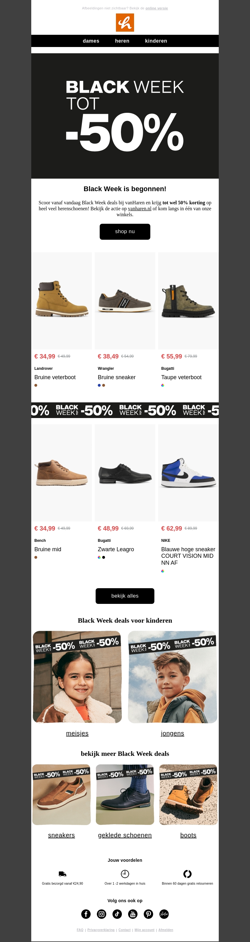 Black Week! Kortingen tot -50% 🖤✨ Black Week! Kortingen tot -50% 🖤✨