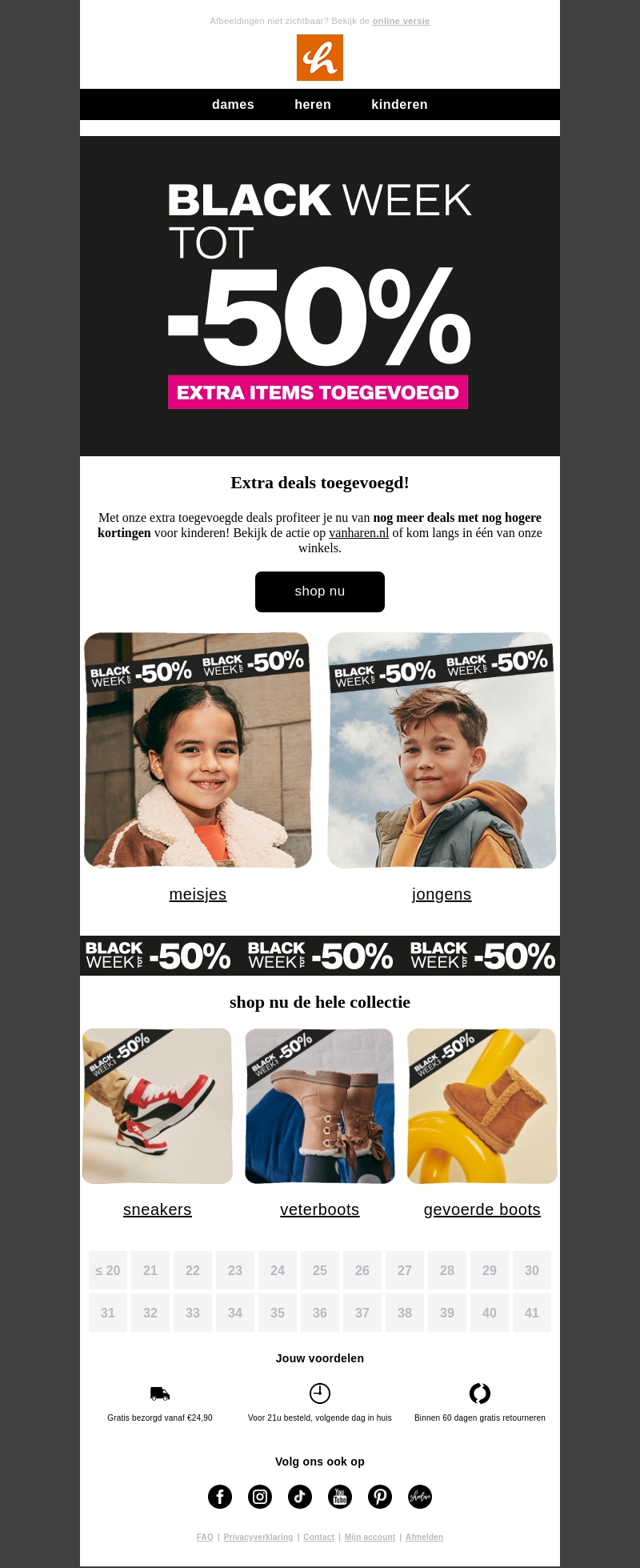 Extra deals toegevoegd! Kortingen tot -50% 🖤✨ Extra deals toegevoegd! Kortingen tot -50% 🖤✨