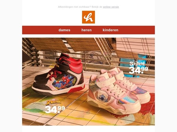 ✨👟TV-HELDEN: Van Stitch tot Pokémon – ze zijn er allemaal!