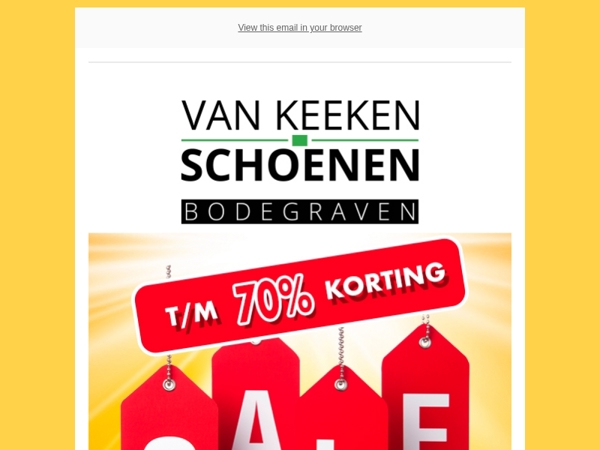 Op vrijdag 4 juli om 09:30 uur begint onze Summer Sale