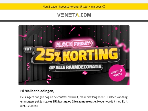 De gordijnen gaan bijna dicht... 👀