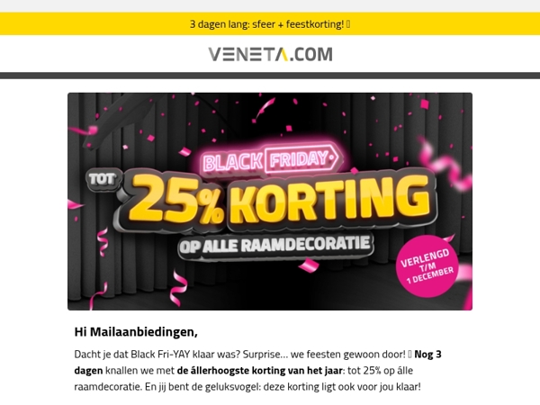 Verlengd: echt jouw allerlaatste kans! 💛