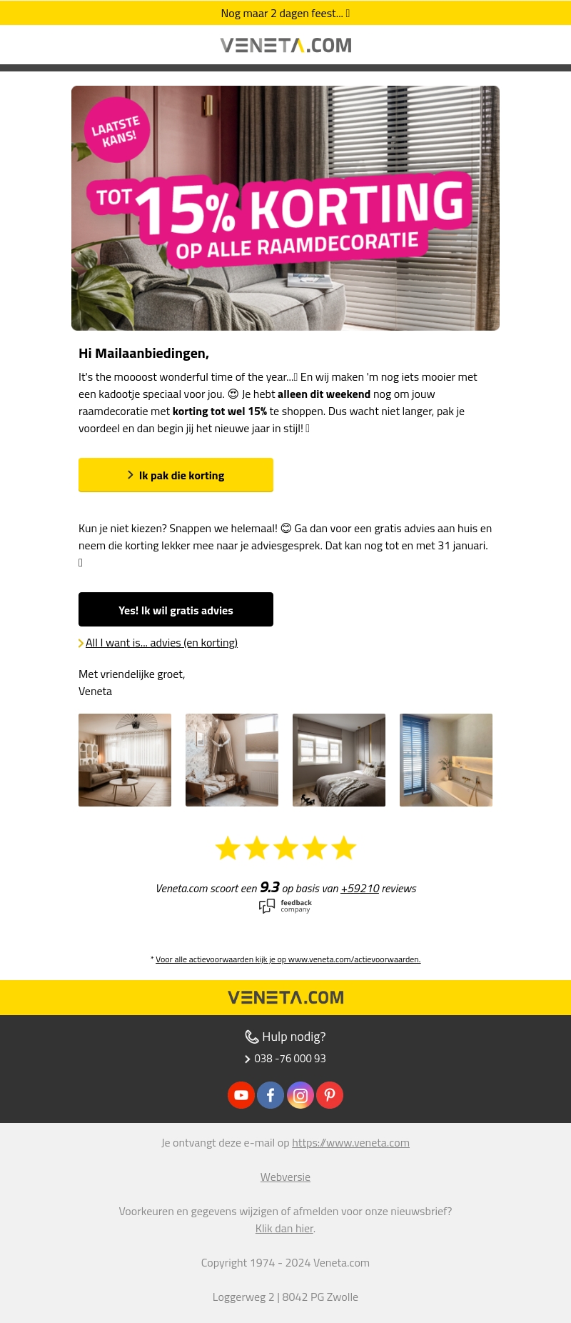 Joehoe! đ
Mis je korting niet â° Joehoe! đ
Mis je korting niet â°