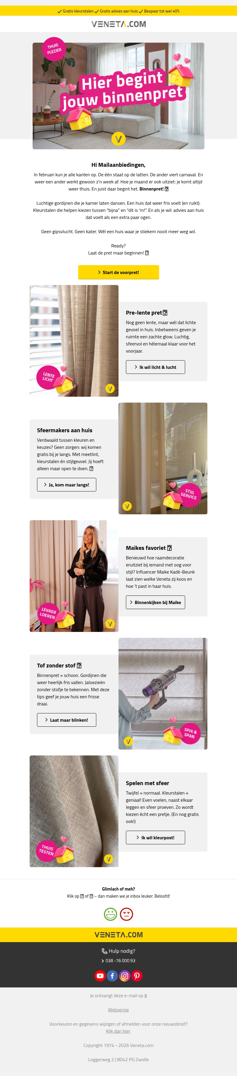 Binnenpret begint thuis 🤩 Binnenpret begint thuis 🤩