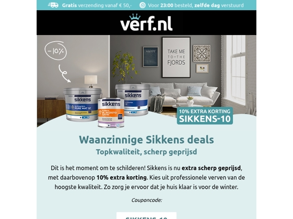 Waanzinnige Sikkens Deals: nu extra voordeel🙌🏻