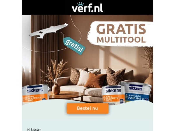 Cadeautje bij Sikkens!🎁