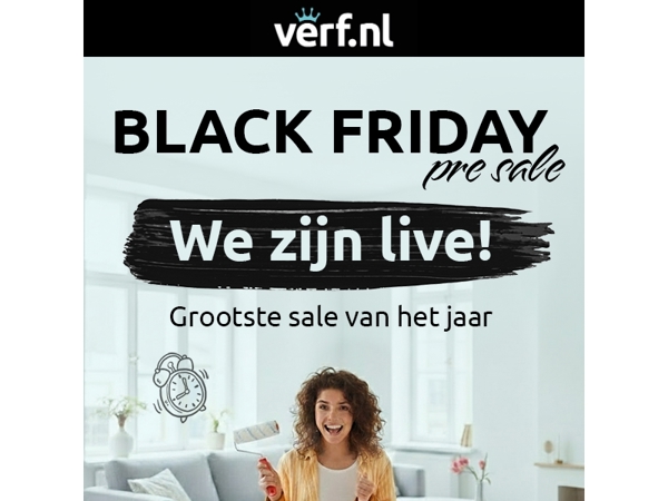 Black Friday Pre-sale is live!🎉