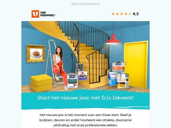 Nieuw jaar, strak lakwerk: geef je houtwerk een frisse start