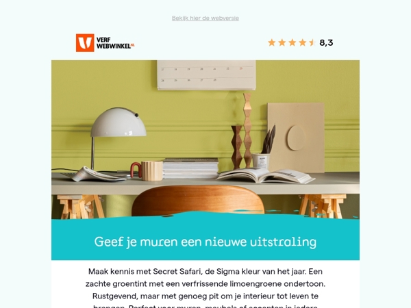 Ontdek de Sigma kleur van het jaar: Secret Safari