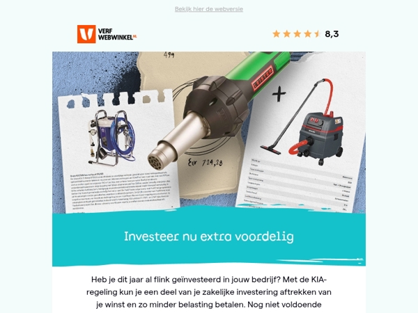 Ben jij ondernemer? Profiteer van de KIA regeling