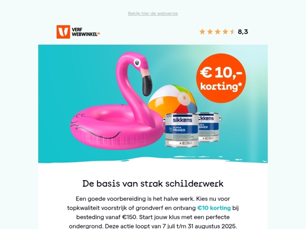 Goede basis? Nu met €10 korting in de Zomer Vol Korting