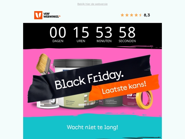 Snel! Laatste kans op Black Friday deals