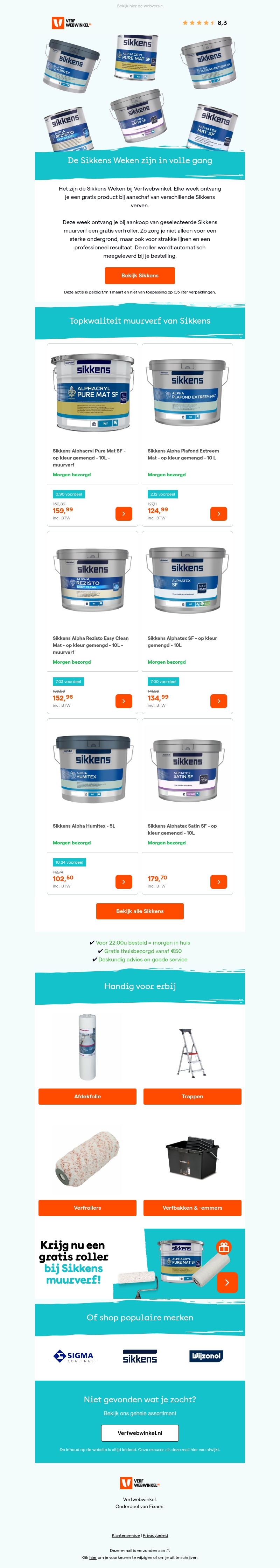 De Sikkens Weken zijn begonnen! De Sikkens Weken zijn begonnen!